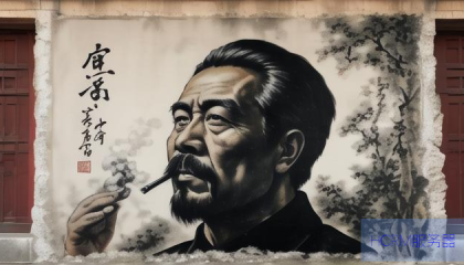鲁迅夹烟墙画,当地回应不会因投诉盲目更换