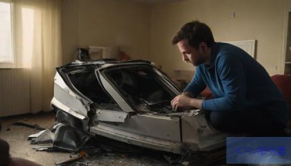 男子家中意外拍摄事故瞬间纪实