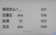 DNS配置错误怎么调？