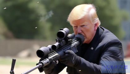 狙击特朗普盟友，枪手逃跑视频曝光