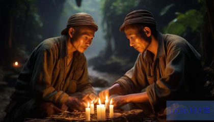 广西人点亮烛火照亮心灵归途,故人回家路温暖照亮