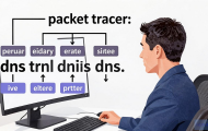 如何在Packet Tracer中配置DNS？