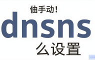 如何手动设置路由器的DNS？