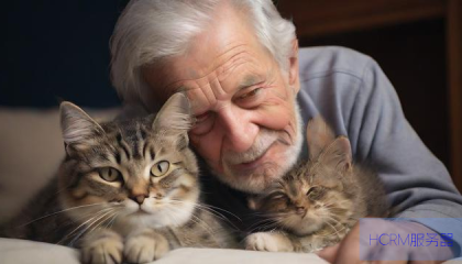 老人与猫咪相继离世,生命交汇的悲情时刻