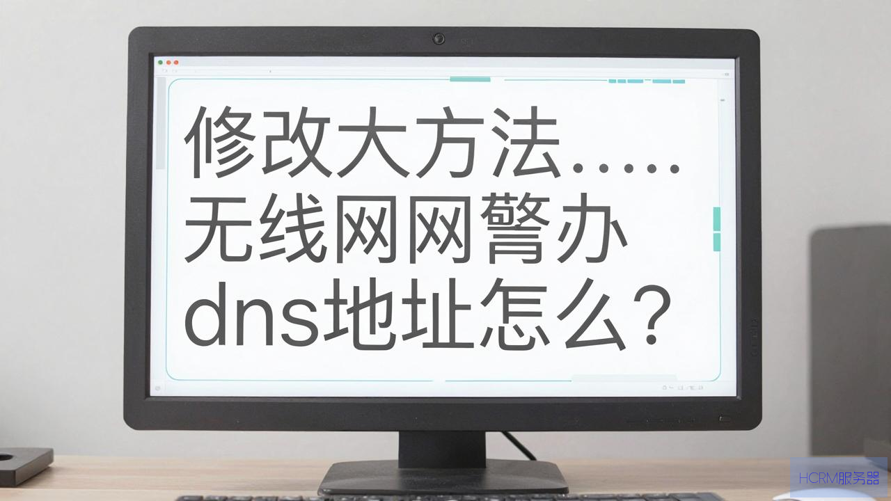 电脑修改无线网dns地址怎么办