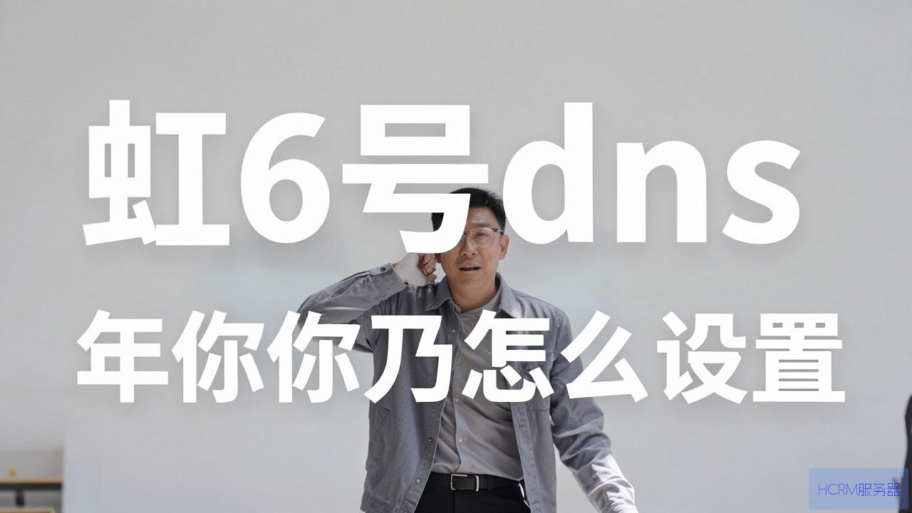 彩虹6号dns怎么设置