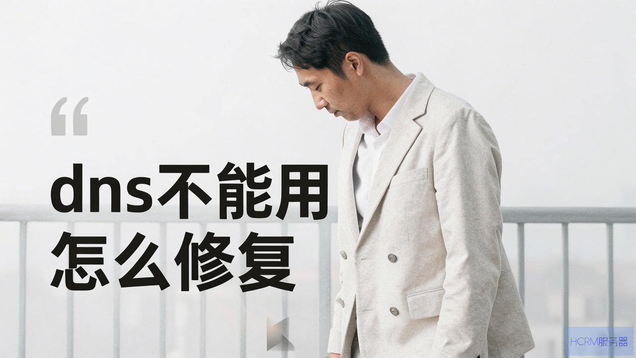dns不能用怎么修复