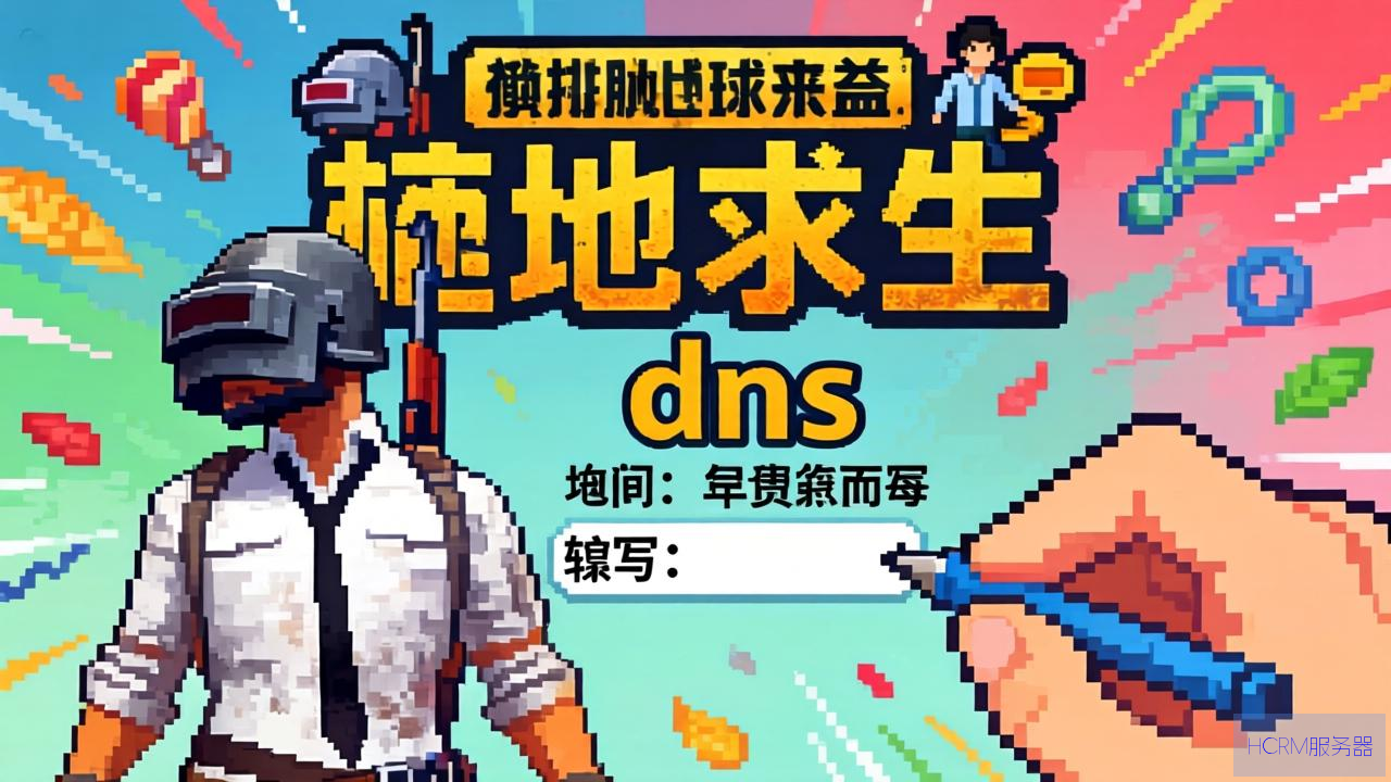 绝地求生dns怎么填写