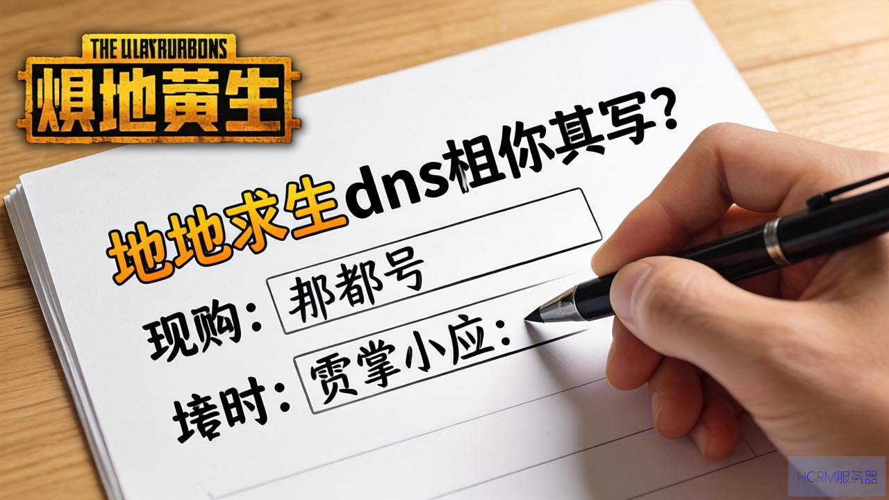 绝地求生dns怎么填写