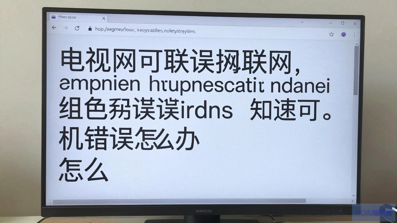 电视机联网dns错误怎么办