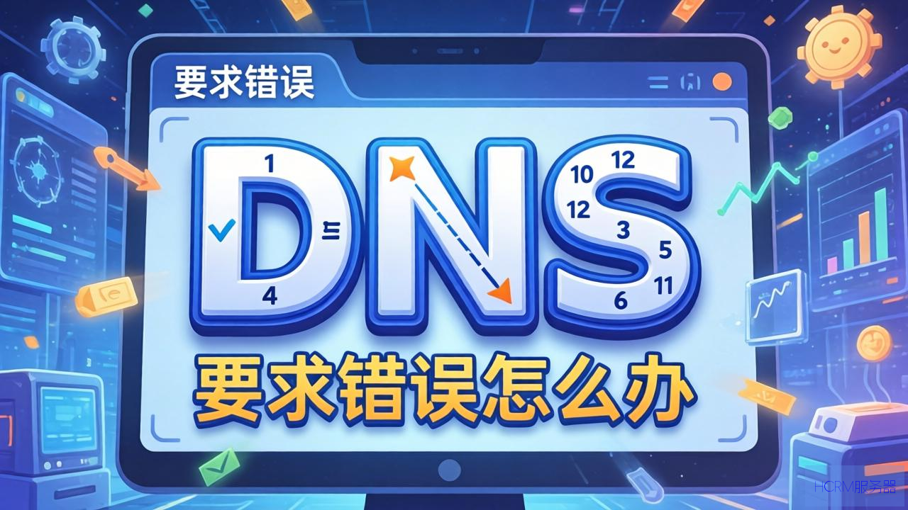 dns请求错误怎么办
