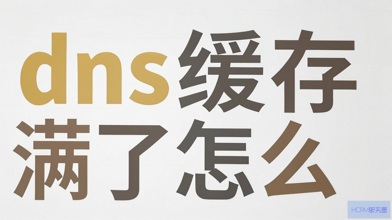 dns缓存满了怎么清