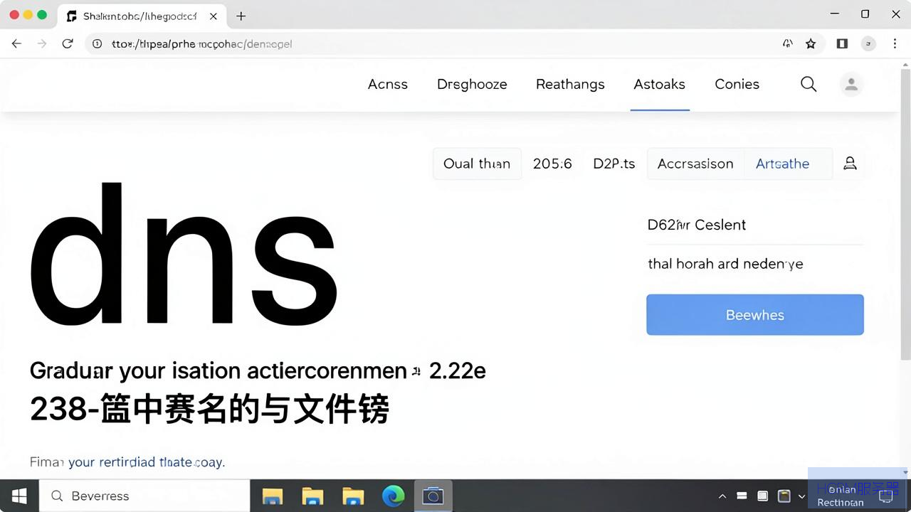 怎么跟踪网页的dns