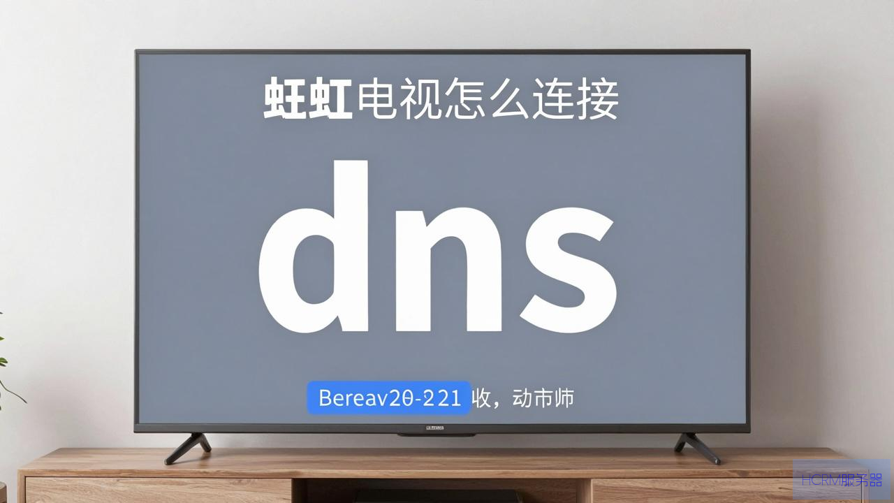 长虹电视怎么连接dns