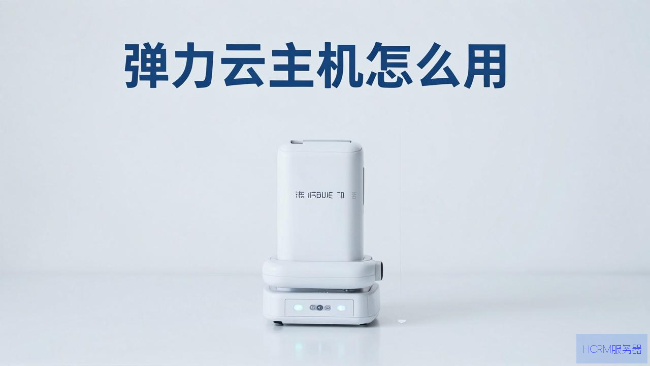 弹力云主机怎么用