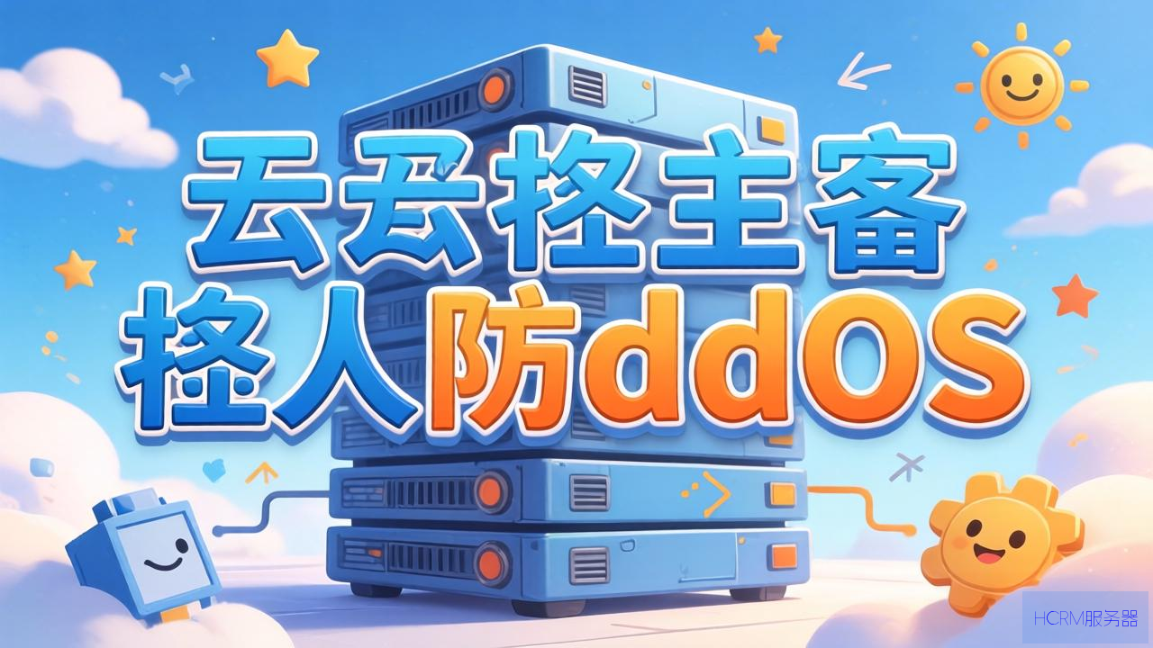 云主机怎么防ddos