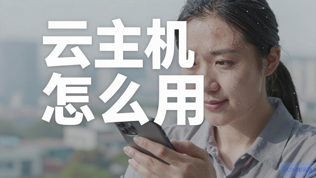 手机操控云主机怎么用
