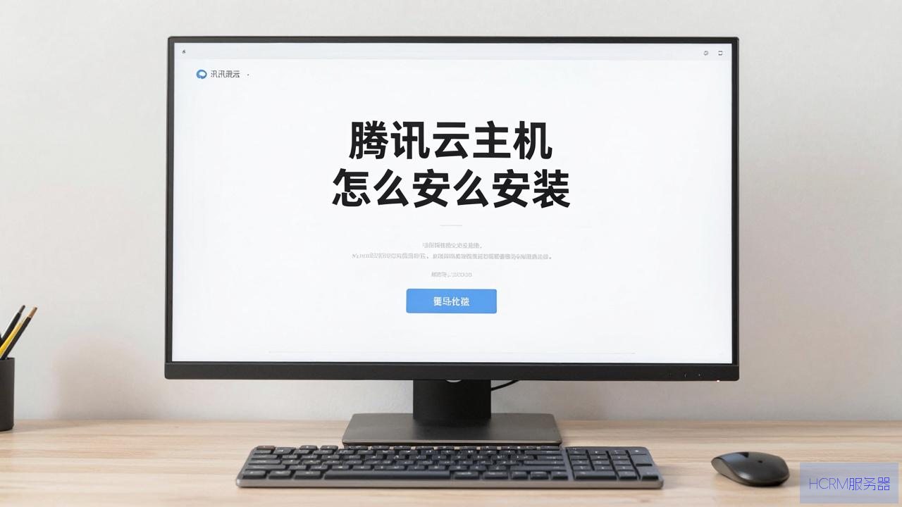腾讯云主机怎么安装桌面