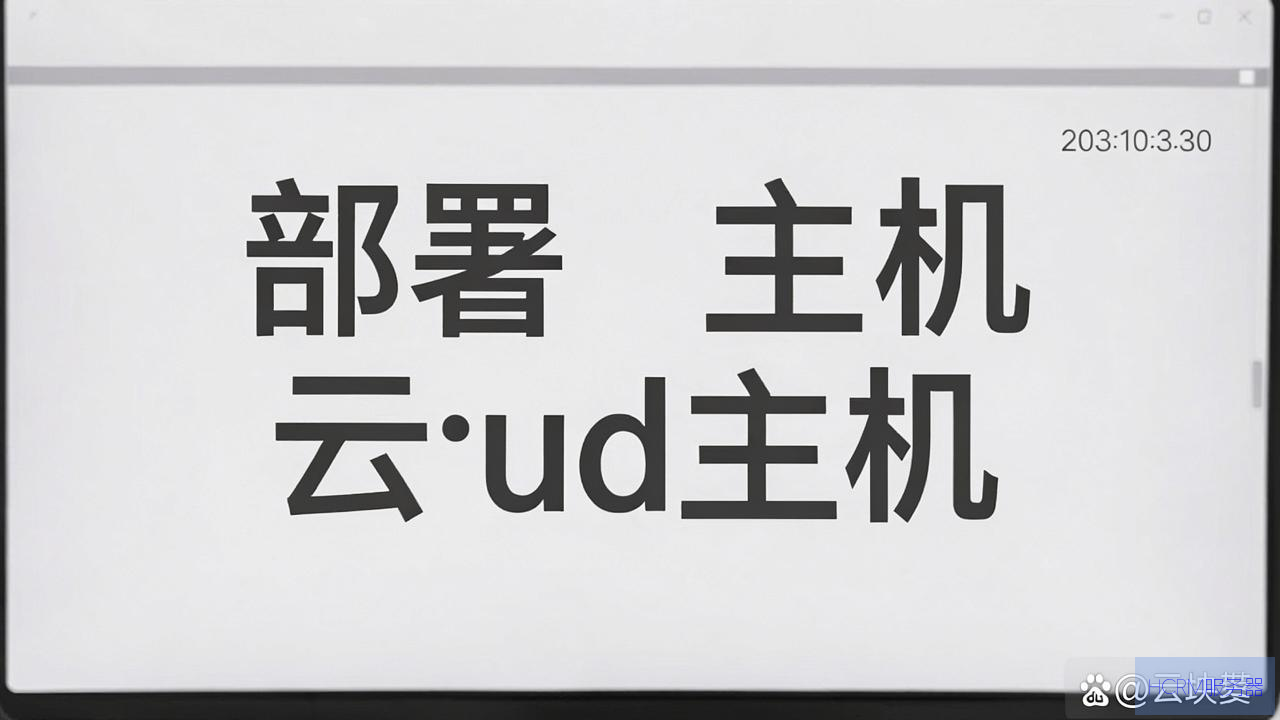 怎么部署云主机教程视频