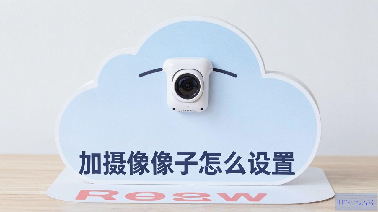 云主机加摄像头怎么设置