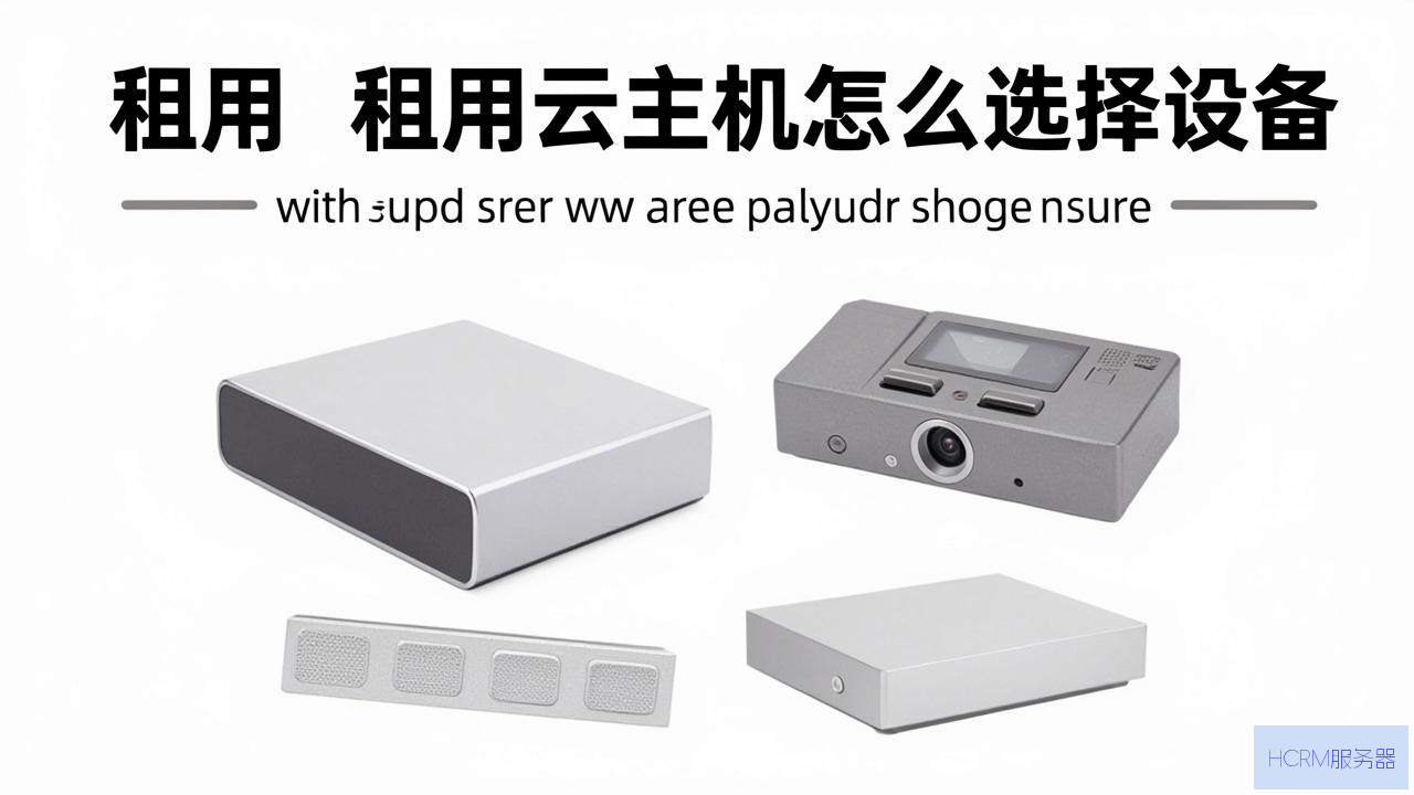 租用云主机怎么选择设备