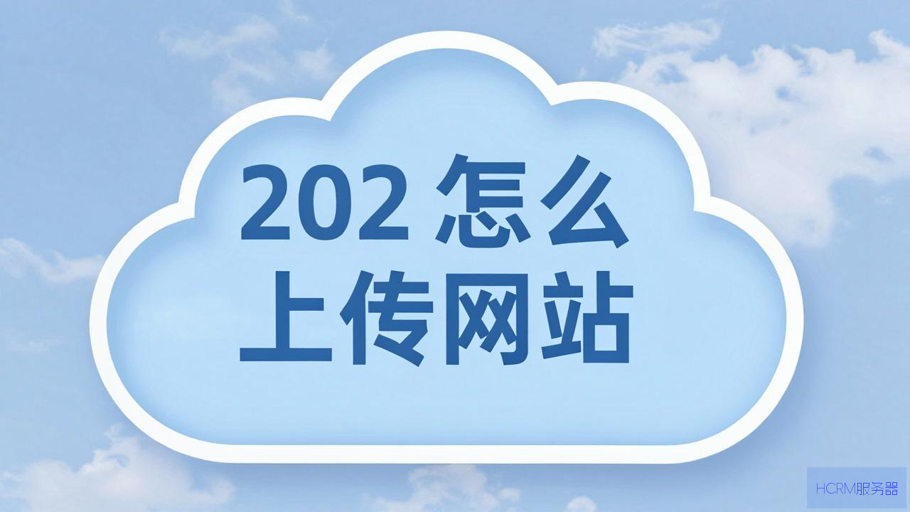 云主机怎么上传网站