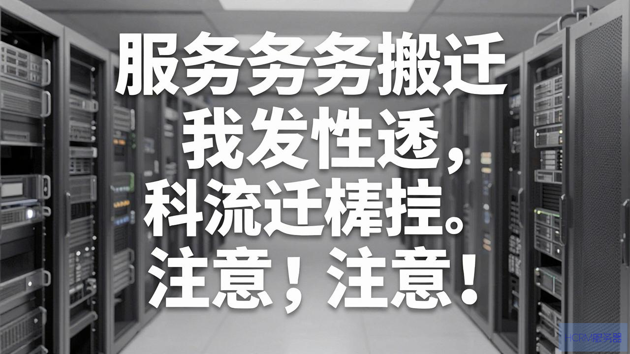 服务器搬迁注意什么