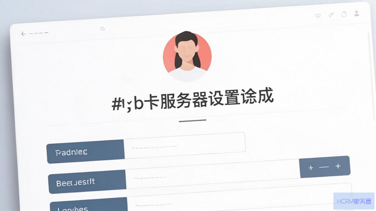 什么是b卡服务器设置