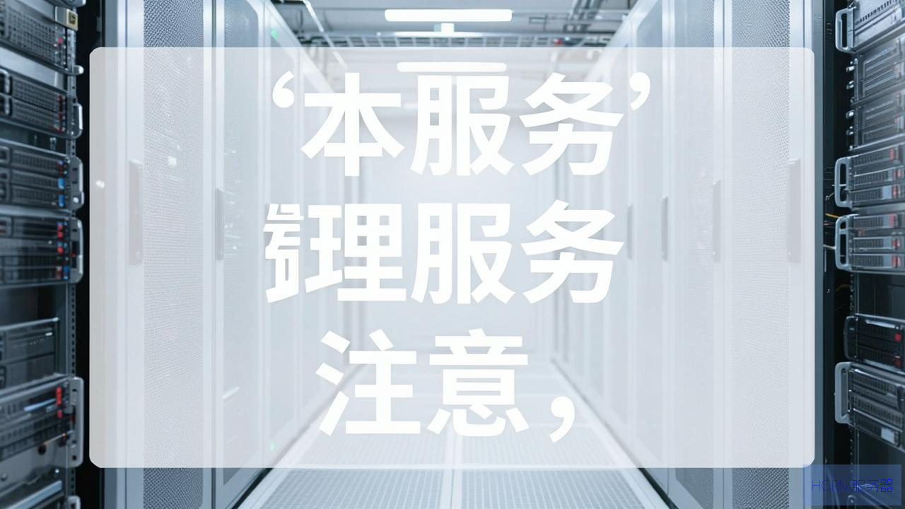 机房服务器管理注意什么