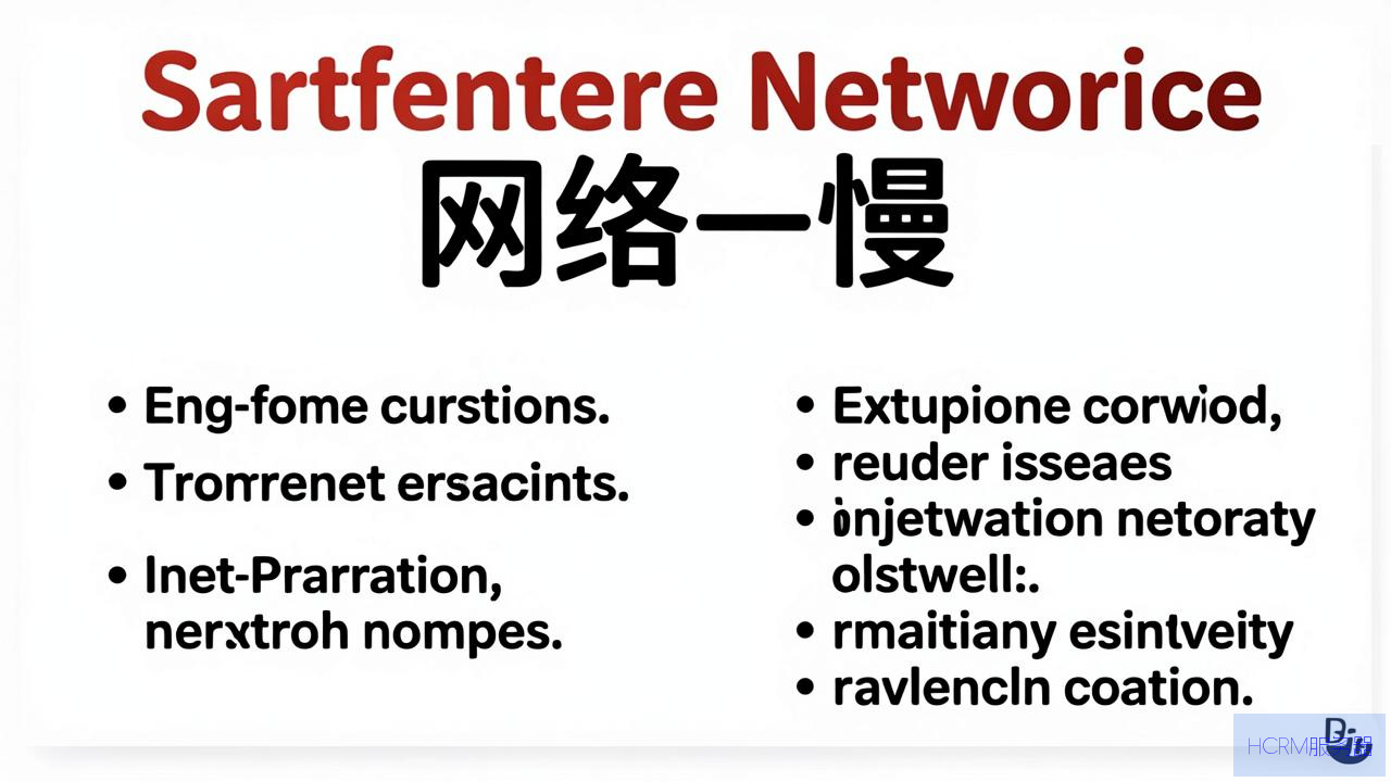 服务器网络慢什么原因