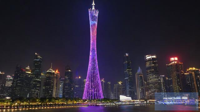广州塔亮灯致敬老师