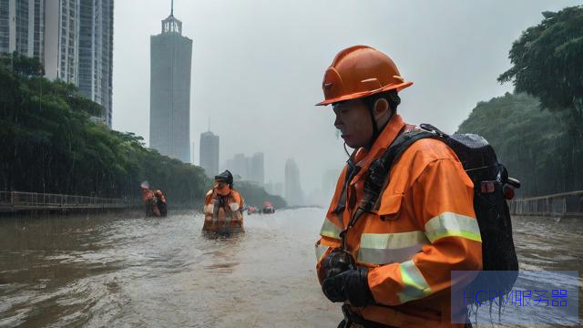 广州水文人暴雨中逆行“把脉洪峰”