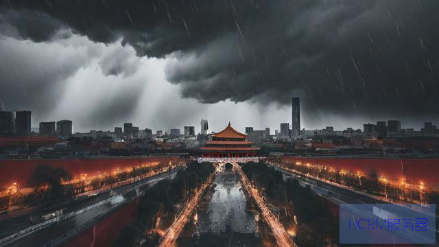 慢直播北京暴雨