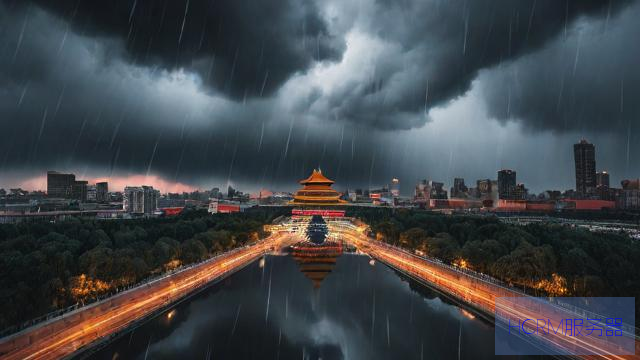 慢直播北京暴雨