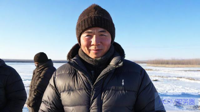 黑龙江塔河商贩穿棉衣直呼冻得嘚瑟