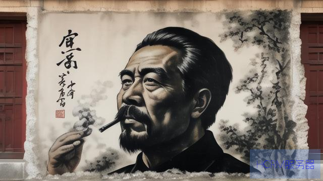 当地称不会因投诉盲目换鲁迅夹烟墙画