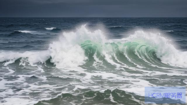 日本海啸延时摄影画面曝光