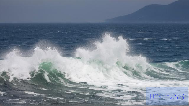日本海啸延时摄影画面曝光