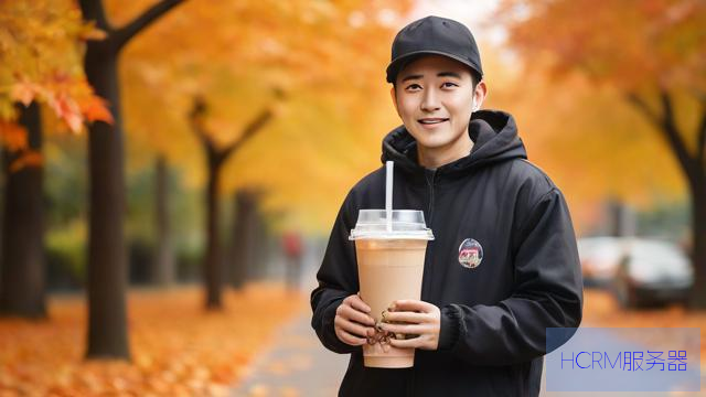 “秋天第一杯奶茶”忙坏外卖小哥