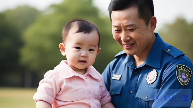妈妈带娃去接退伍回家的爸爸