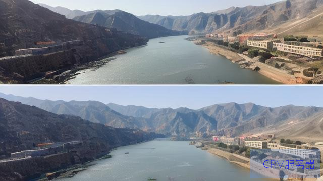 尖扎黄河特大桥事故前后对比画面曝光