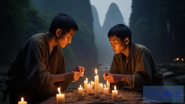 广西人点燃烛火照亮故人回家路