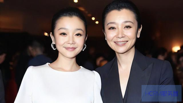 徐帆和女儿徐朵同框亮相