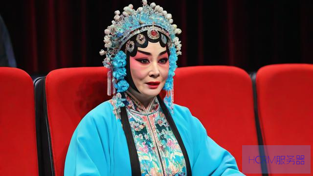 女子看京剧发现后排坐着洪秀柱